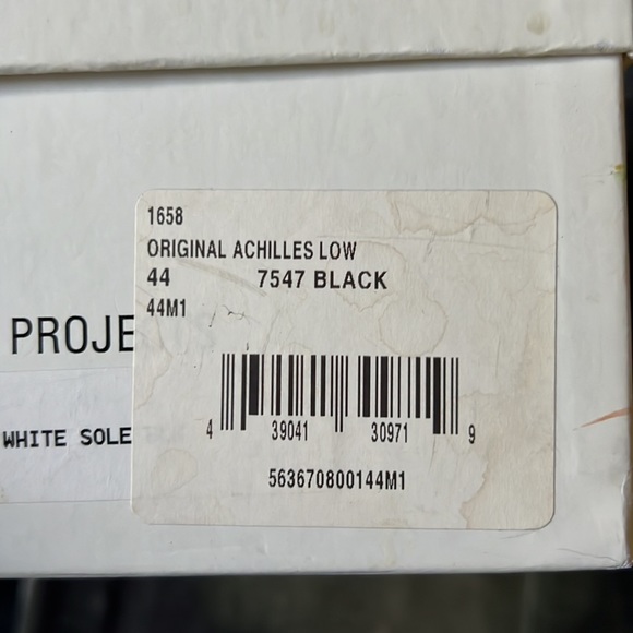 common projects mens achilles  low size 44 or 13.5 - Picture 5 of 6